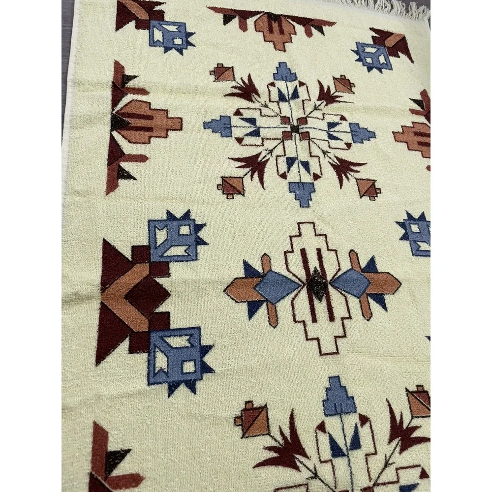 Vintage‎ NWOT Southwest Design Yellow Cotton Bath Towel